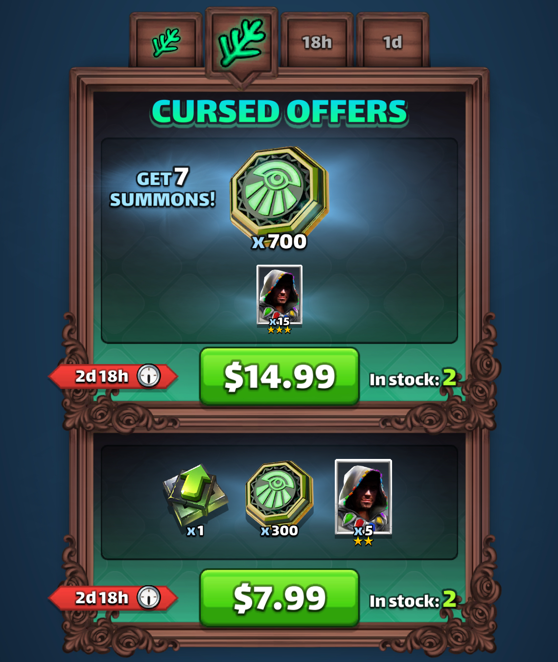 Cursed Offers Day 2