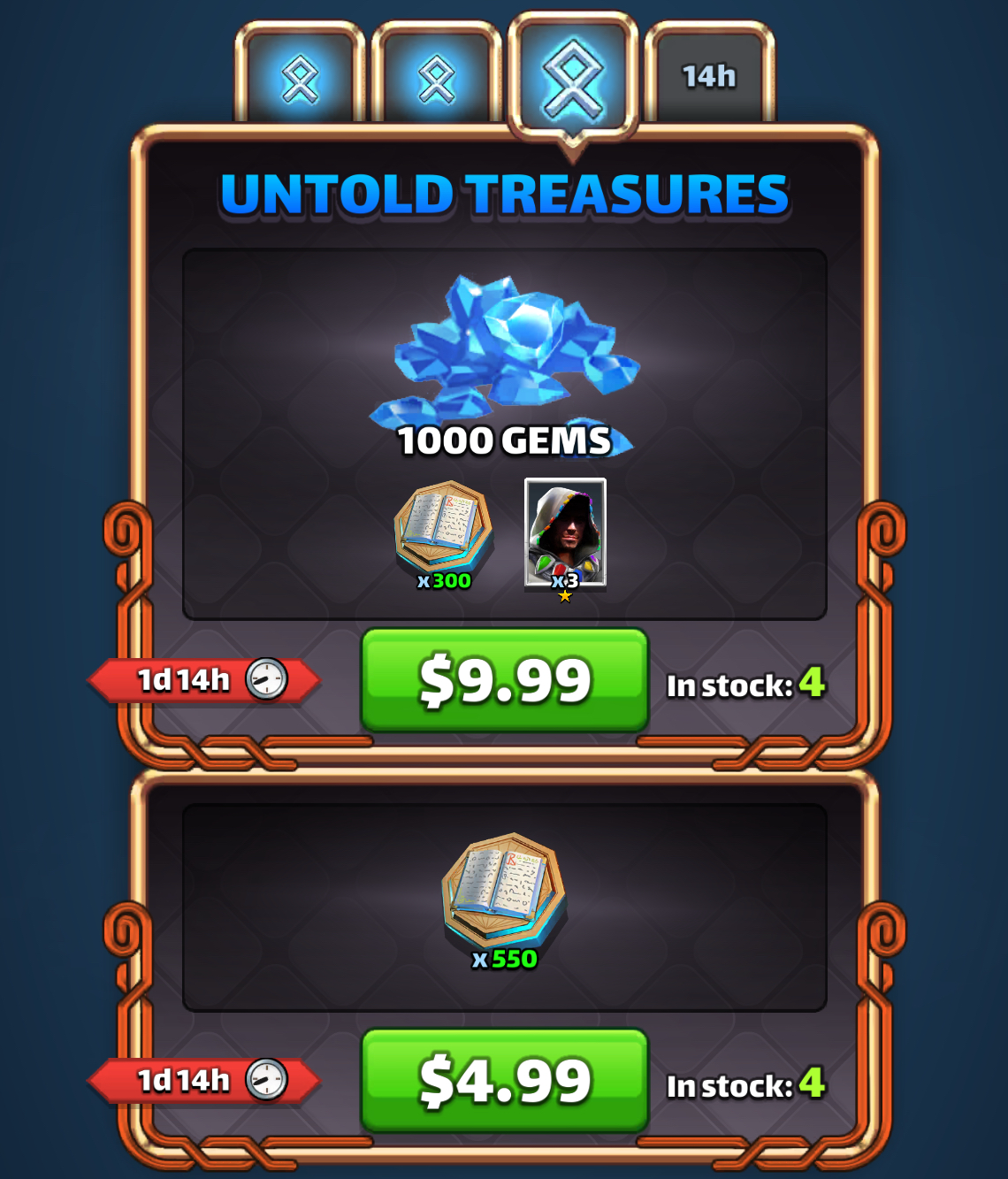 Untold Treasures Day 3 bonus