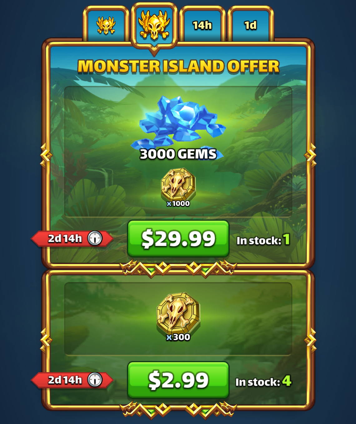 Monster Island Offer Day 2