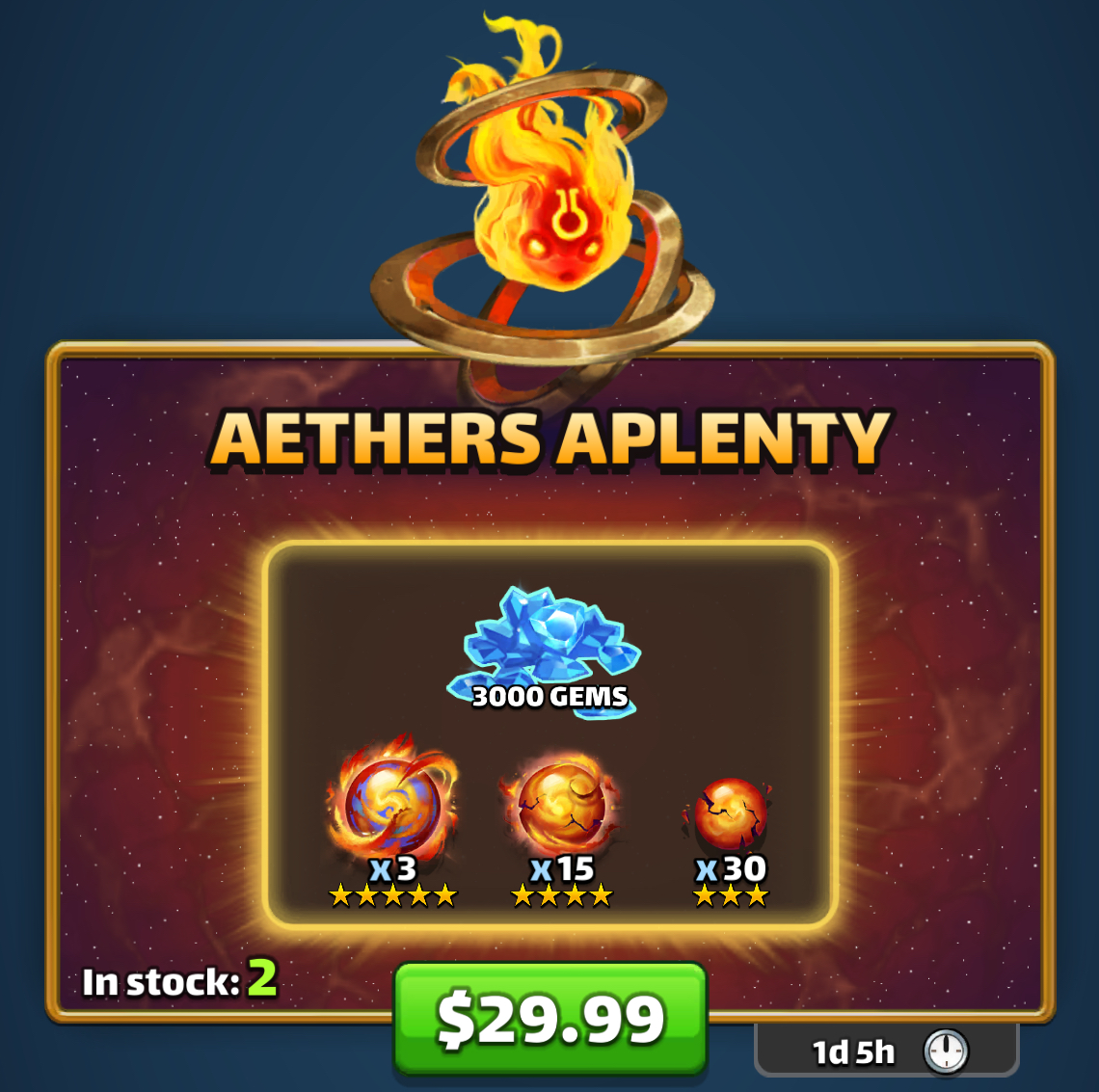 Aethers Aplenty - Fire