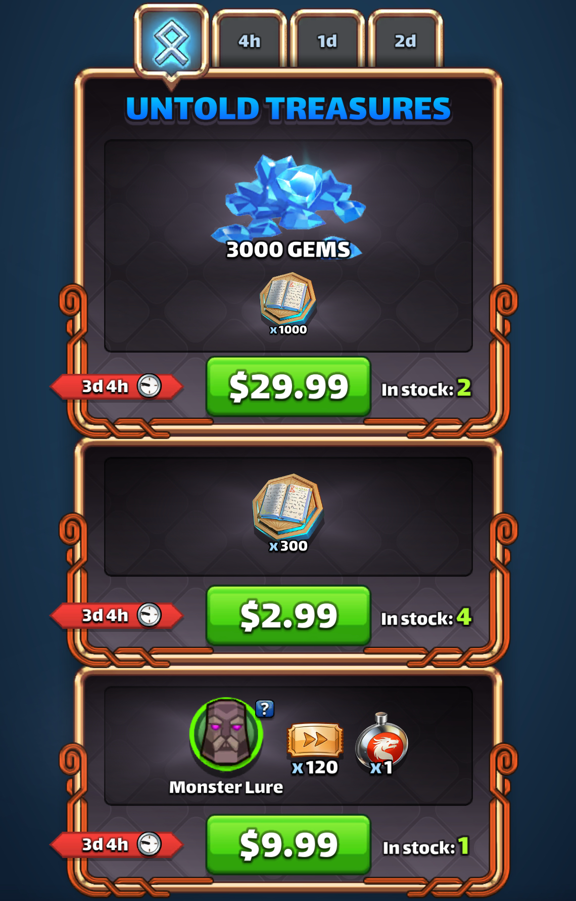 Untold Treasures Day 1