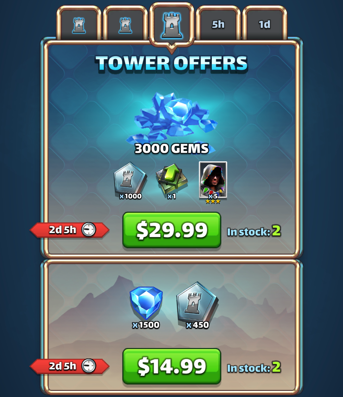Toweroffer Day 3
