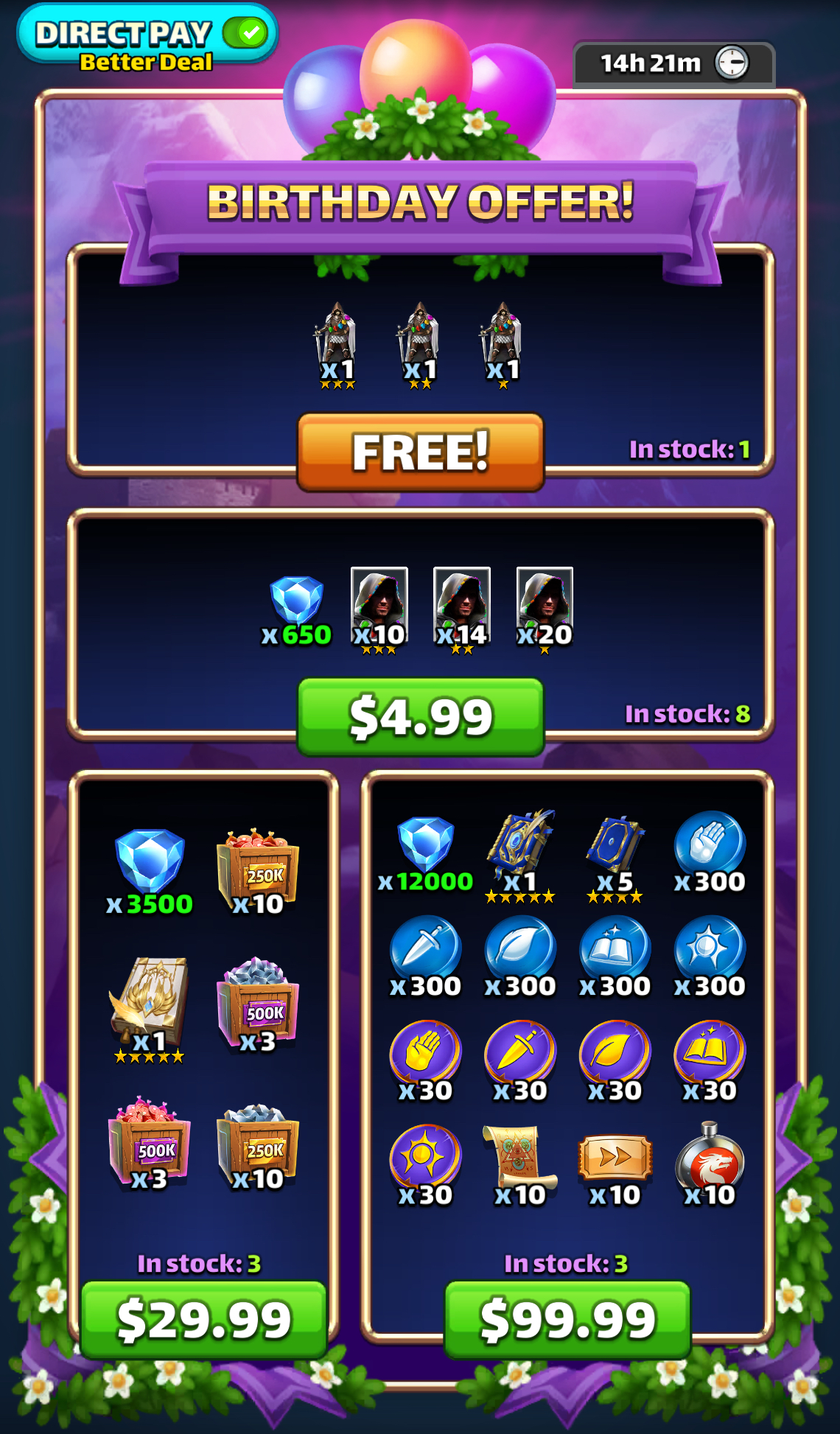 7Th Birthday 2024 Mon bonus