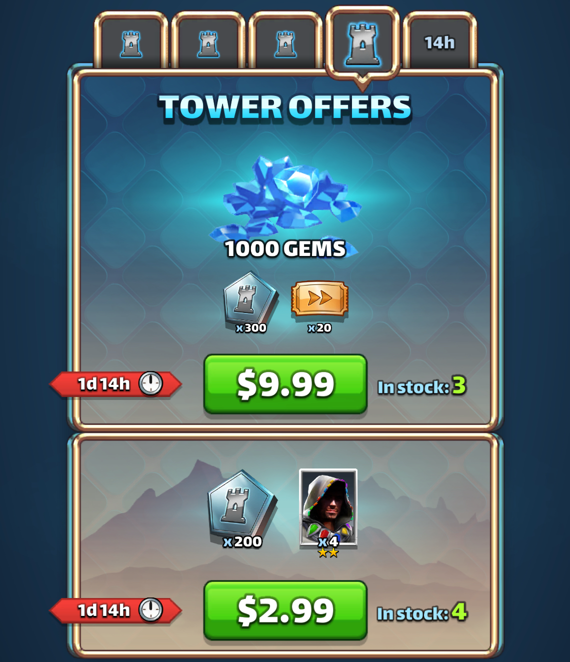Toweroffer Day 4