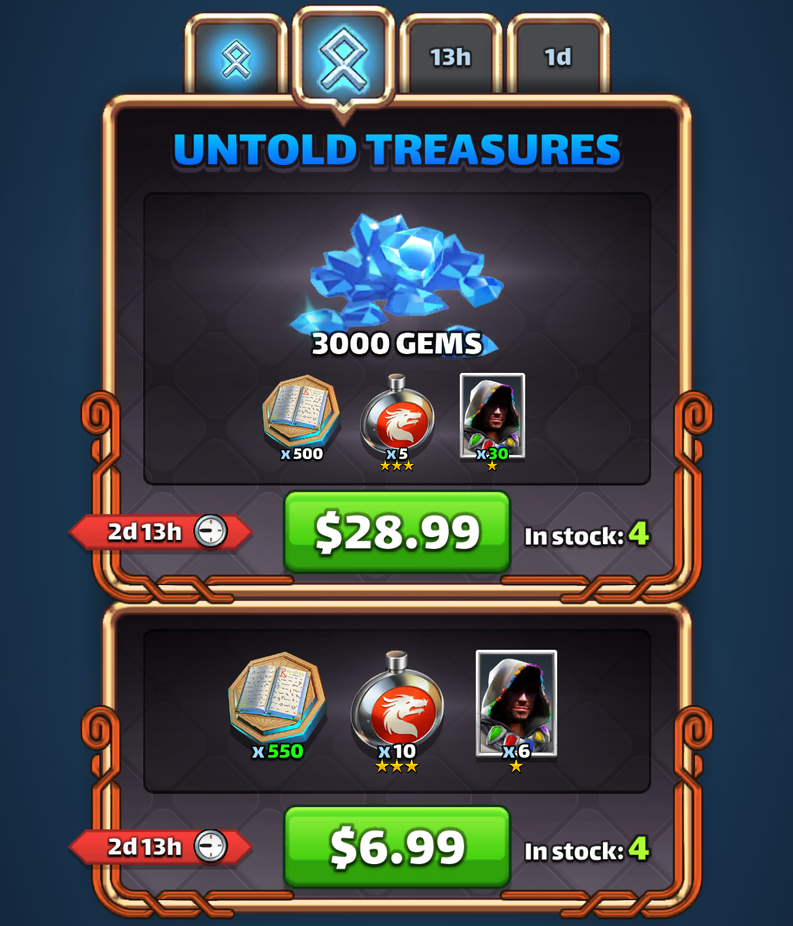 Untold Treasures Day 2 bonus