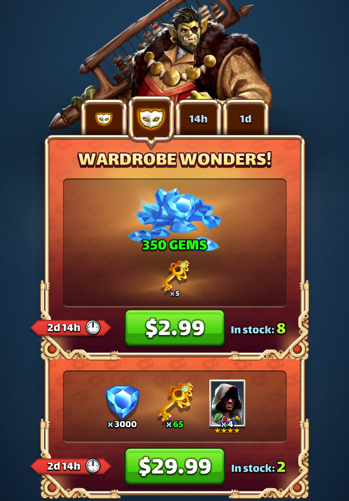 Wardrobe Wonders! Day 2 bonus