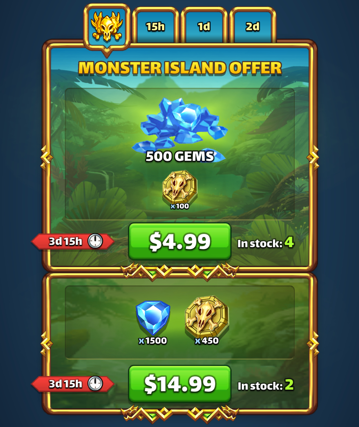 Monster Island Offer Day 1