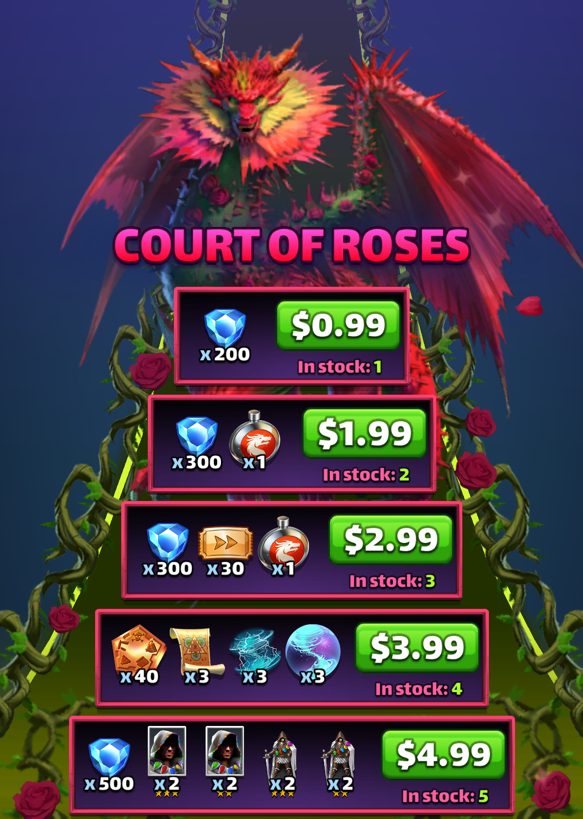 Court of Roses
