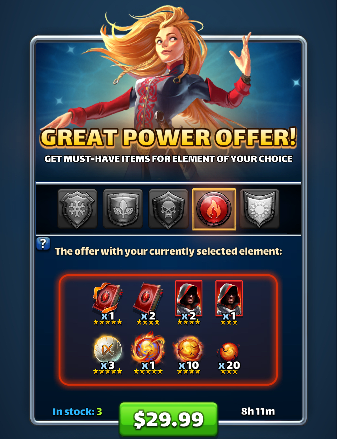 Selectableoffer Elemental3