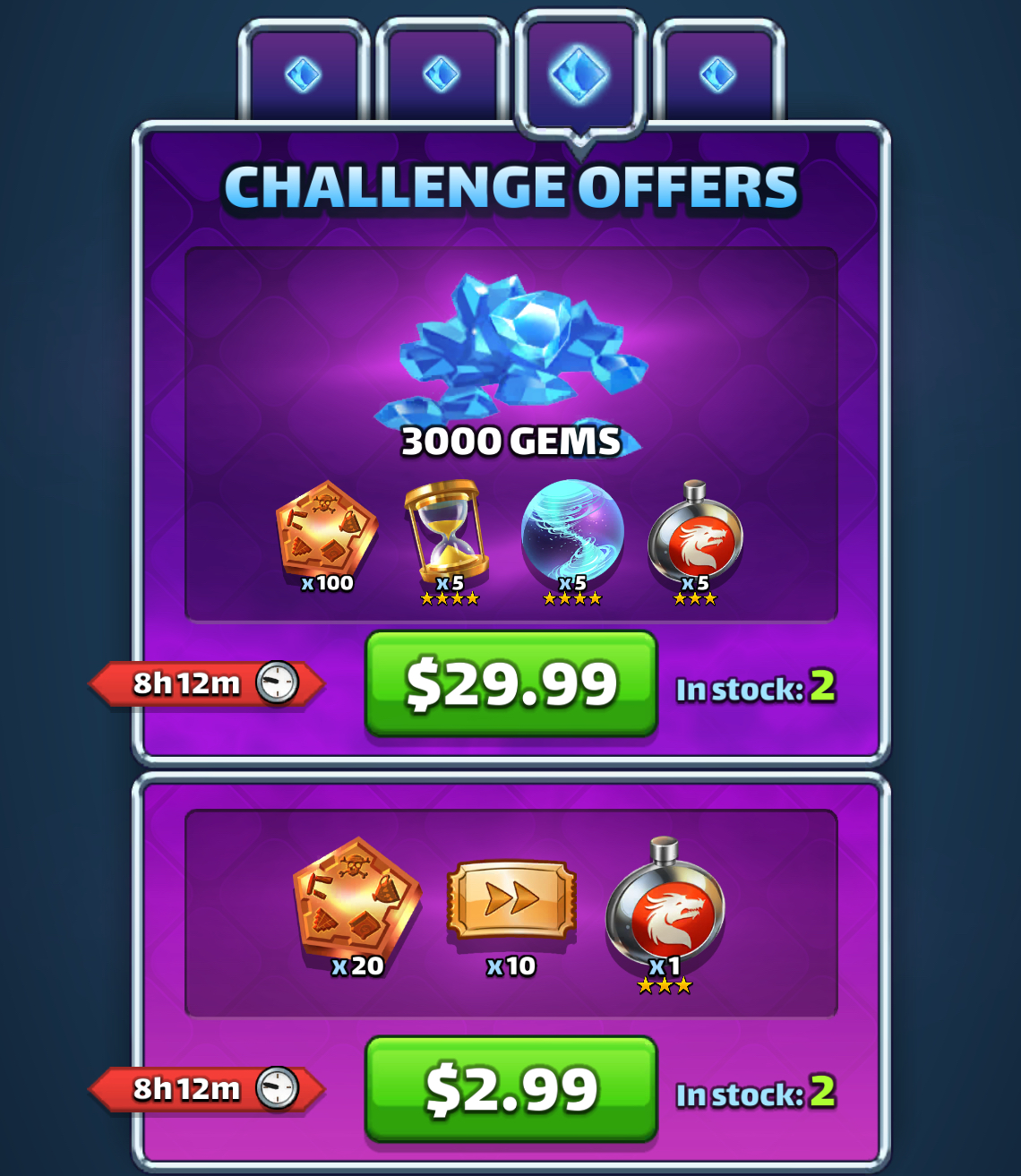 Challenge Offers Day 3
