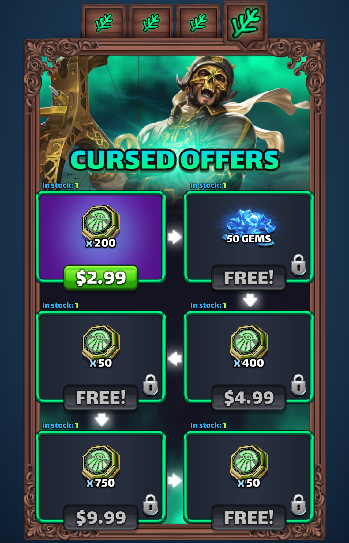 Cursed Offers Day 4