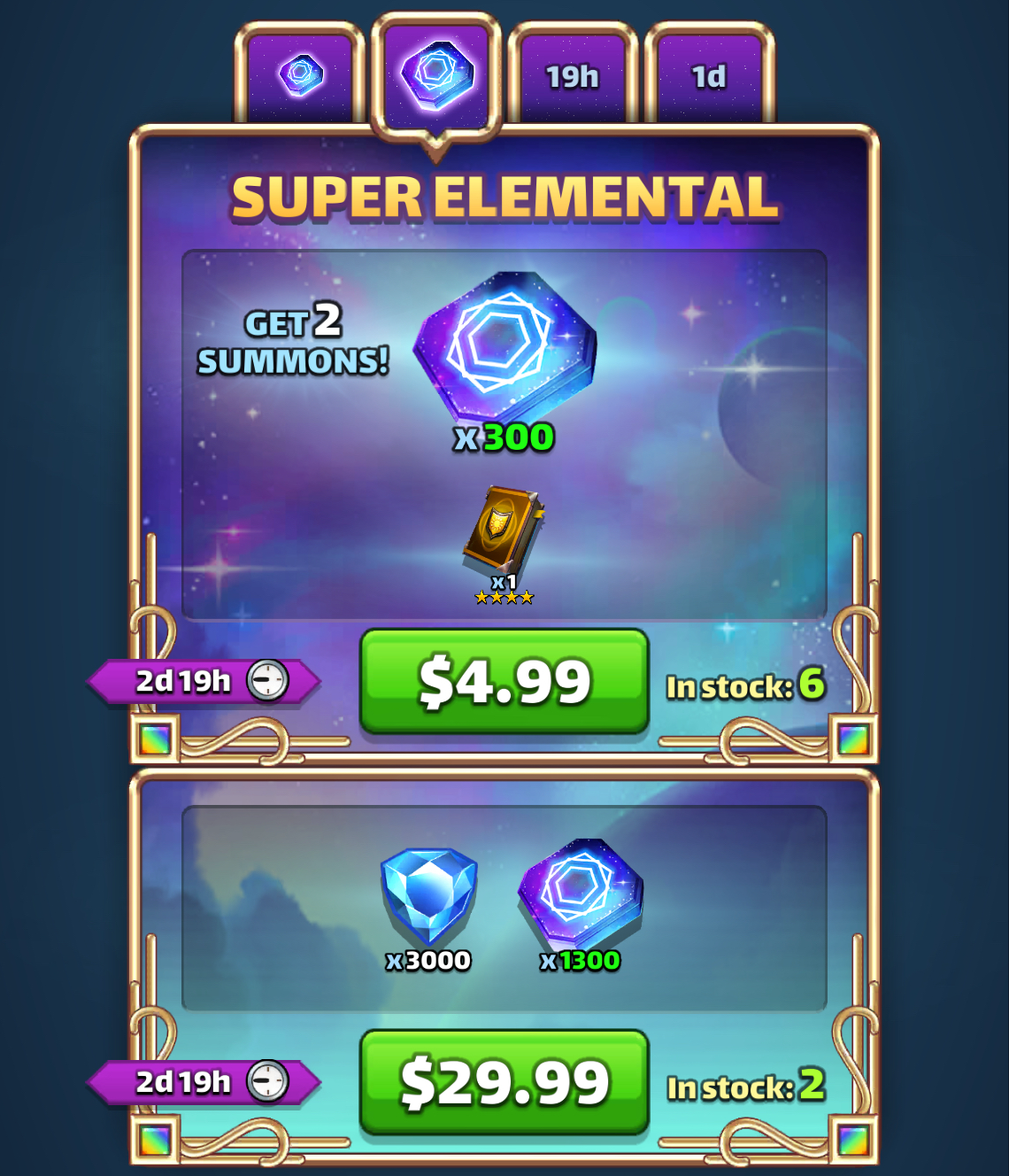 Superelemental Yellow Calendar Day 2 bonus